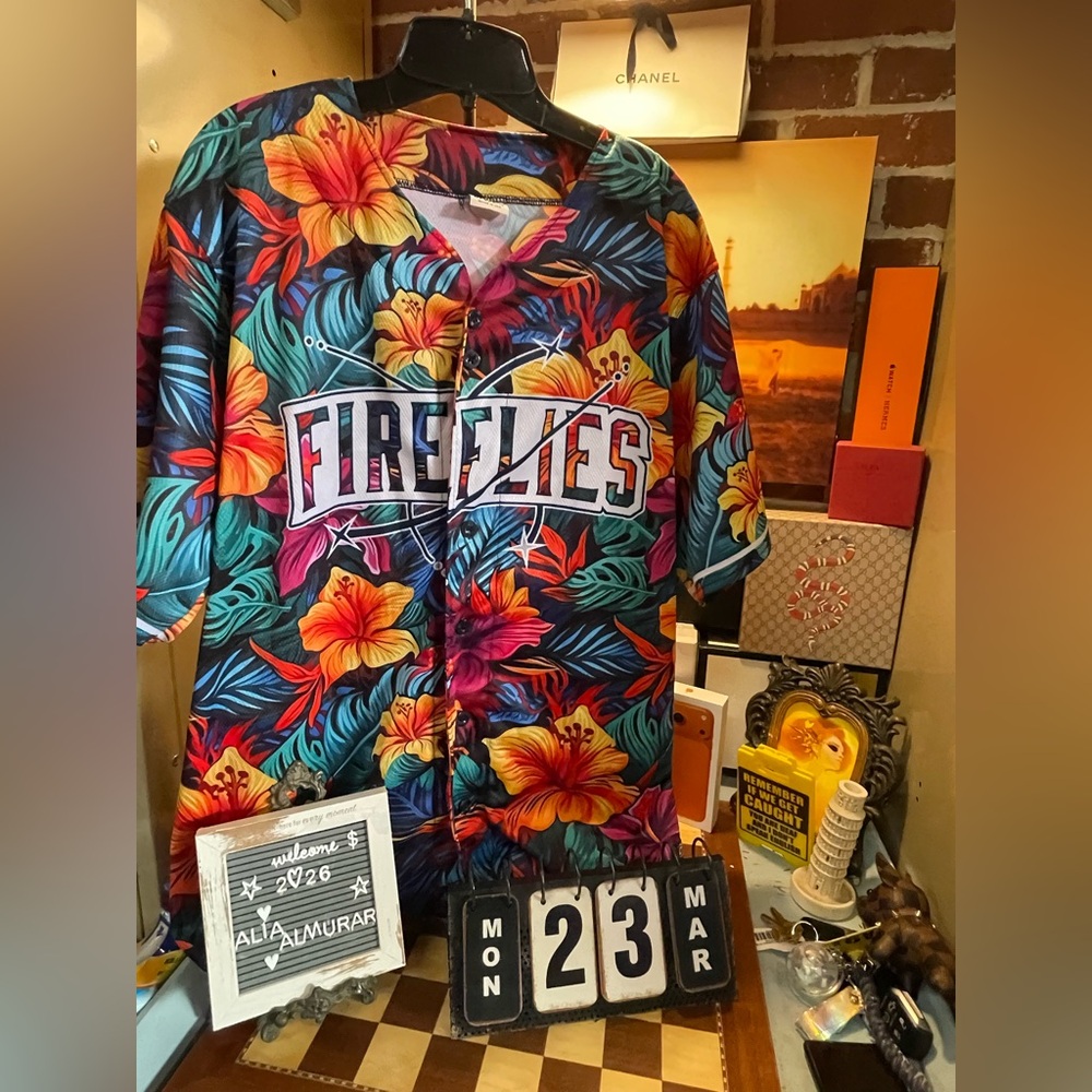 OTS Fireflies jersey signed